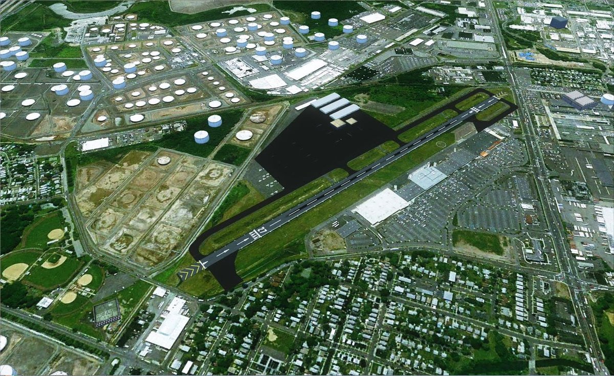 Linden Airport, NJ - Hidden New Jersey: From Navy Wildcat to traffic helicopters: the story of Linden
